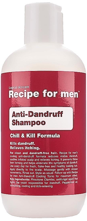 Шампунь проти лупи - Recipe for Men Anti-Dandruff Shampoo — фото N1