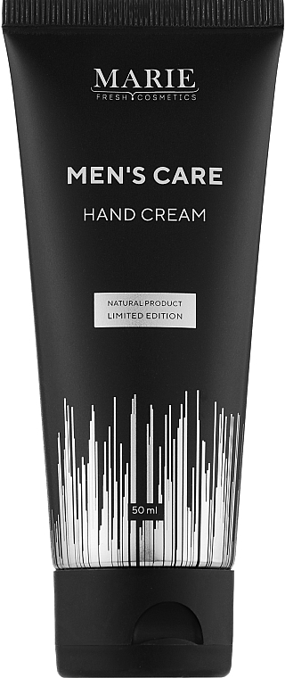 Увлажняющий мужской крем для рук с оливковым скваланом - Marie Fresh Cosmetics Men's Care Hand Cream — фото N1