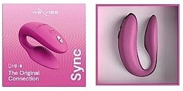 Парфумерія, косметика Вібратор для пар, рожевий - We-Vibe Sync 2 Pink