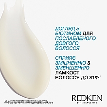 Средство-уход с биотином для укрепления длинных волос - Redken Extreme Length Leave-in Treatment — фото N4