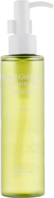 The Skin House Natural Green Tea Cleansing Oil * - The Skin House Natural Green Tea Cleansing Oil — фото N2