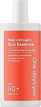 Парфумерія, косметика Сонцезахисна есенція - One-Days You Real Collagen Sun Essence SPF 50+ PA++++