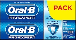 Парфумерія, косметика Набір зубних паст - Oral-B Pro-Expert Professional Protection (toothpaste/2x75ml)