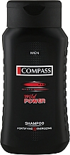 Парфумерія, косметика Чоловічий шампунь для волосся "Wild power" - Compass Solid Man Hair&Body Shampoo