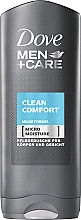 Парфумерія, косметика Гель для душу - Dove Men+Care Clean Comfort Body and Face Wash