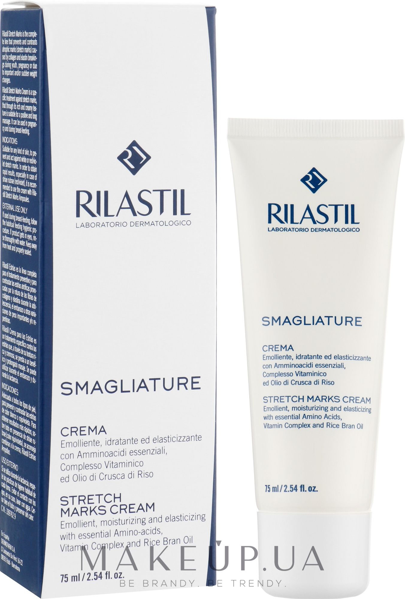 Крем от растяжек - Rilastil Stretch Marks Cream — фото 75ml