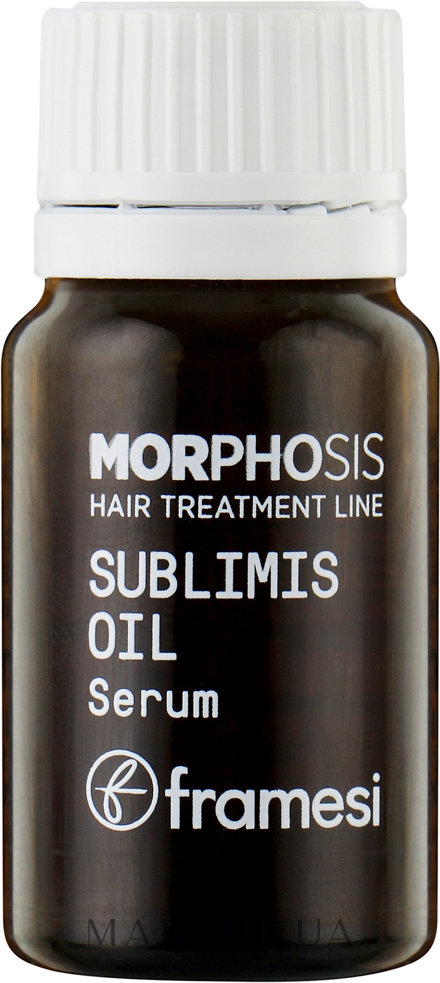 Интенсивно увлажняющая сыворотка для волос - Framesi Morphosis Sublimis Oil Serum — фото 15ml