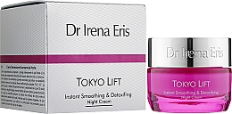 Заспокійливий нічний крем-ліфтинг для обличчя - Dr. Irena Eris Tokyo Lift Collagen and Algae Lifting Cream — фото N2