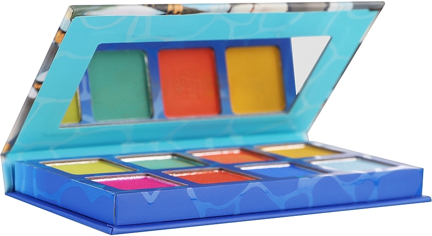 Палетка теней для век - Makeup Revolution Disney & Pixar’s Finding Nemo Mine Shadow Palette — фото N3