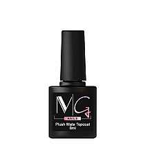 Матове фінішне покриття - MG Nails Plush Matte Top Coat — фото N1