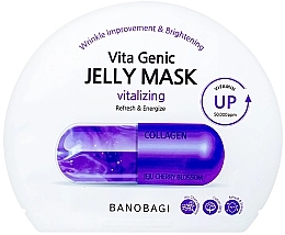 Парфумерія, косметика Вітамінна тканинна маска для обличчя - BanoBagi Vita Genic Jelly Mask Vitalizing