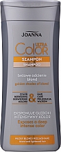 Шампунь для волос светлых теплых оттенков - Joanna Ultra Color Shampoo Warm Blond Shades — фото N2