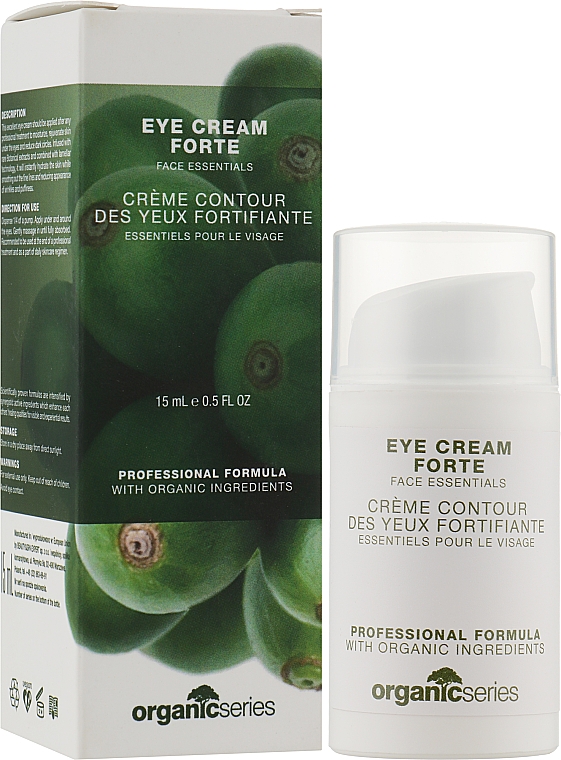 Крем під очі - Organic Series Eye Cream Forte Fase Essentials (міні) — фото N2