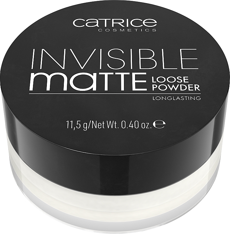 Розсипчаста пудра для обличчя - Catrice Invisible Matte Loose Powder — фото N1