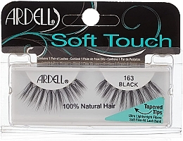 Парфумерія, косметика Накладні вії - Ardell Soft Touch Eye Lashes Black 163