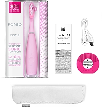 Электрическая зубная щетка FOREO ISSA 2, Pearl Pink - Foreo ISSA 2 Electric Sonic Toothbrush, Pearl Pink — фото N3