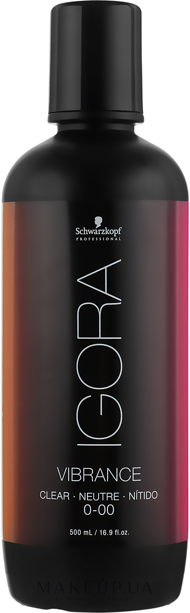 Розчинник для фарби для волосся - Schwarzkopf Professional Igora Vibrance CLear 0-00 — фото 0-00 Clear
