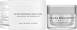Ночной крем интенсивного осветления - Laura Beaumont Ultra Whitening Night Care  — фото N2