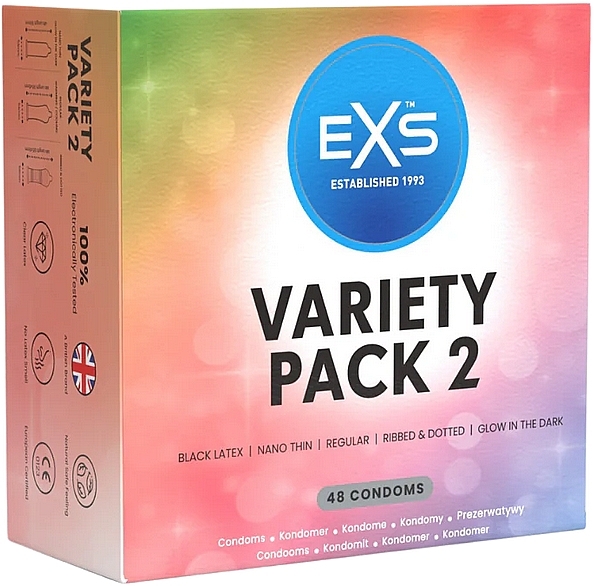 Презервативи - EXS Mixed Variety Pack 2 Condoms — фото N1