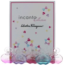 Парфумерія, косметика Salvatore Ferragamo Incanto Charms Gift Set - Набір (edt 5ml + edt 5ml + edt 5ml + edt 5ml + edt 5ml)