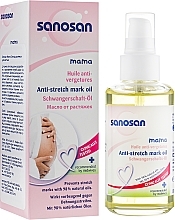 Парфумерія, косметика УЦІНКА Олія від розтяжок для вагітних - Sanosan Mama Anti-Stretch Mark Oil *