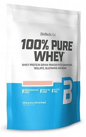 Протеин "Бурбонская ваниль" - BioTech 100% Pure Whey Bourbon Vanilla — фото N2