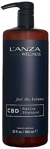 Бодрящий шампунь для волос - L'anza Healing Wellness CBD Revive Shampoo — фото N3