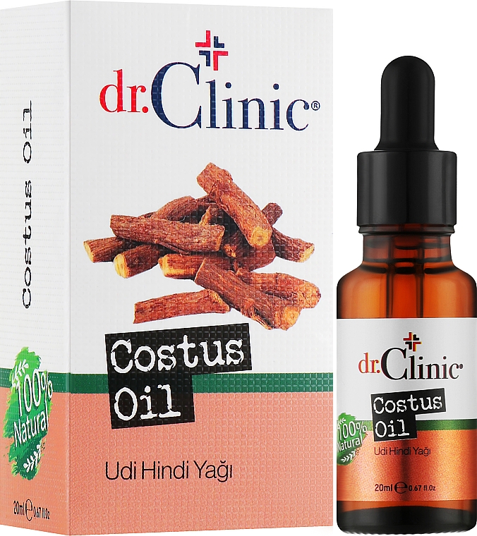 Масло костуса - Dr. Clinic Costus Oil — фото N2