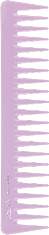 Гребінь 82871 із широкими зубцями, бузковий - Janeke Supercomb Wide Teeth Lilac Fluo — фото N1