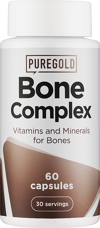 Комплекс вітамінів і мінералів - Pure Gold Bone Complex — фото N1