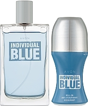 Avon Individual Blue For Him - Набор (edt/100ml + deo/50 ml) — фото N2