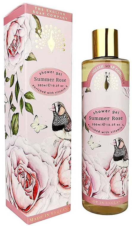 Гель для душу "Літня троянда" - The English Soap Company Summer Rose Shower Gel — фото N1