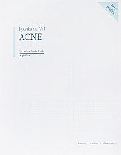 Маска профессиональная лечащая акне с экстрактом белой ивы - Pyunkang Yul Acne Dressing Mask Pack — фото N1