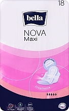 Парфумерія, косметика Гігієнічні прокладки, 18 шт - Bella Nova Maxi Softiplait