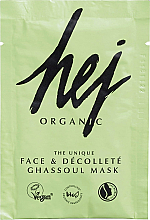 Маска для лица и декольте - Hej Organic Face & Body Ghassoul Mask — фото N1