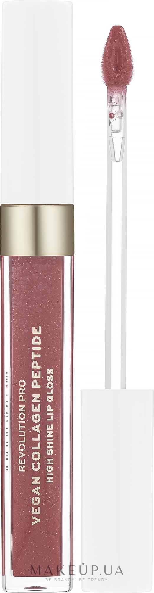 Блеск для губ - Revolution Pro Vegan Collagen Peptide High Shine Lip Gloss — фото Bella