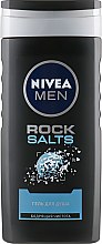 Парфумерія, косметика Гель для душу "Rock Salts" - NIVEA MEN Rock Salts Shower Gel