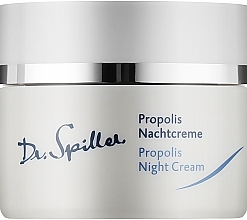 Парфумерія, косметика Нічний крем з прополісом для молодої проблемної шкіри - Dr. Spiller Propolis Night Cream (міні)