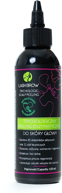 Трихологічний пілінг для шкіри голови - Lash Brow Trichologic Scalp Peeling — фото N1