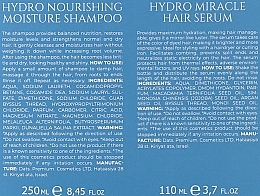 Набір - Hadat Cosmetics Hydro Miracle Combo (shm/250ml + serum/110ml) — фото N3