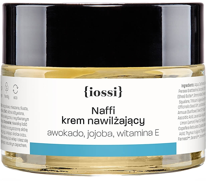 Зволожувальний крем "Авокадо і жожоба" - Iossi NAFFI Cream — фото N1