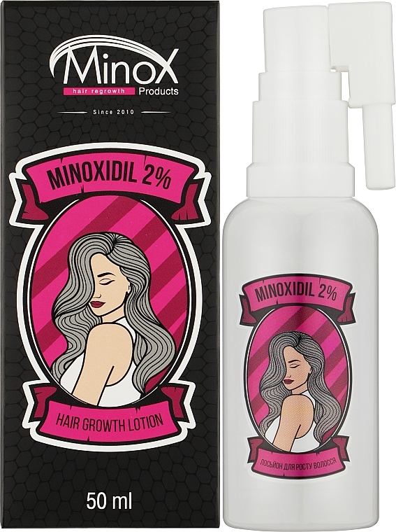 УЦЕНКА  Лосьон-спрей для роста волос - MinoX 2 Lotion-Spray For Hair Growth * — фото N2