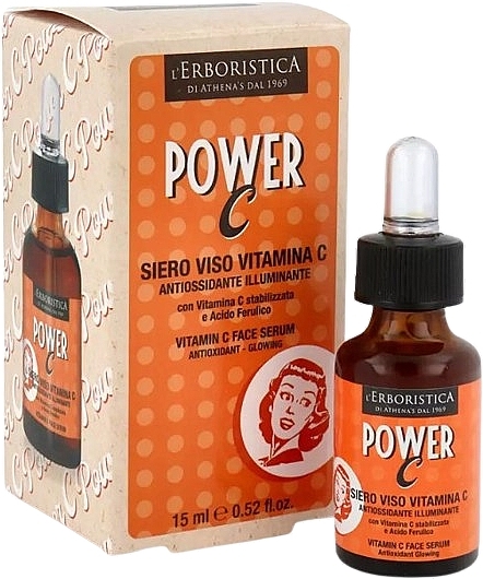 Сыворотка для лица с витамином С - Athena's L'Erboristica Vintage Power C — фото N1