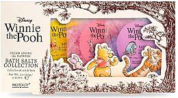 Духи, Парфюмерия, косметика Набор - Mad Beauty Winnie The Pooh Bath Salt Trio (salt/3x100g)