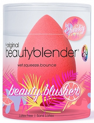 Двусторонний спонж для идеального нанесения макияжа - Beautyblender Beauty Blusher Sponge Cheeky — фото N1