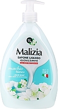 УЦЕНКА Жидкое мыло "Белый мускус" - Malizia Liquid Soap Musk White * — фото N3