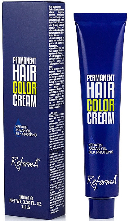 УЦЕНКА Краска для волос - ReformA Permanent Hair Color Cream * — фото N1