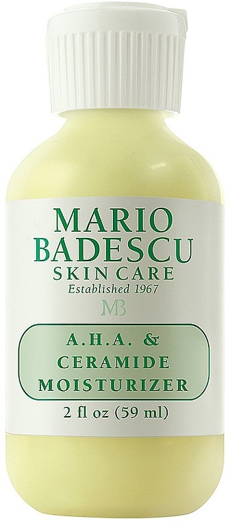 Зволожувальний засіб для обличчя з керамідами - Mario Badescu A.H.A. & Ceramide Moisturizer — фото N1