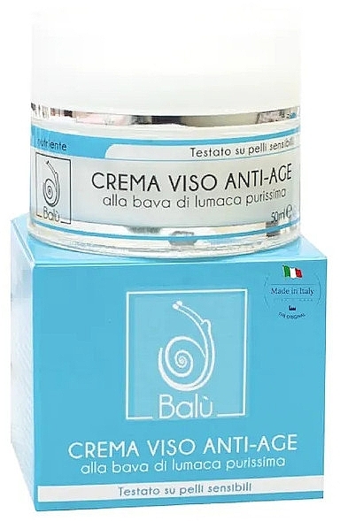 Антивозрастной крем для лица - Balù Anti-Aging Face Cream  — фото N1
