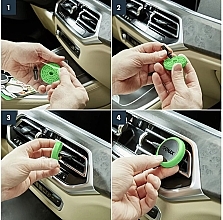 Ароматизатор на дефлектор авто - Sonax Alm Sommer Air Freshener — фото N3